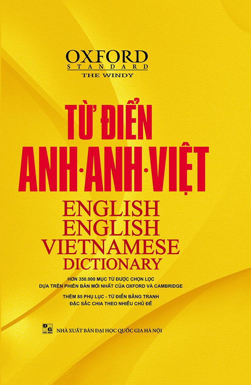 Từ Điển Oxford Anh - Anh - Việt (Bìa Vàng) - Tái Bản