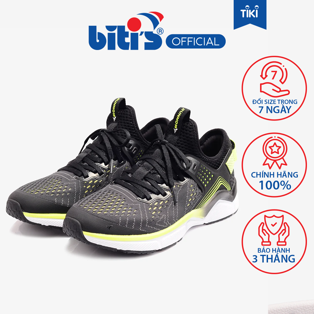 Giày Chạy Bộ Nữ Biti's Hunter Running Neon Green DSWH03900XMN