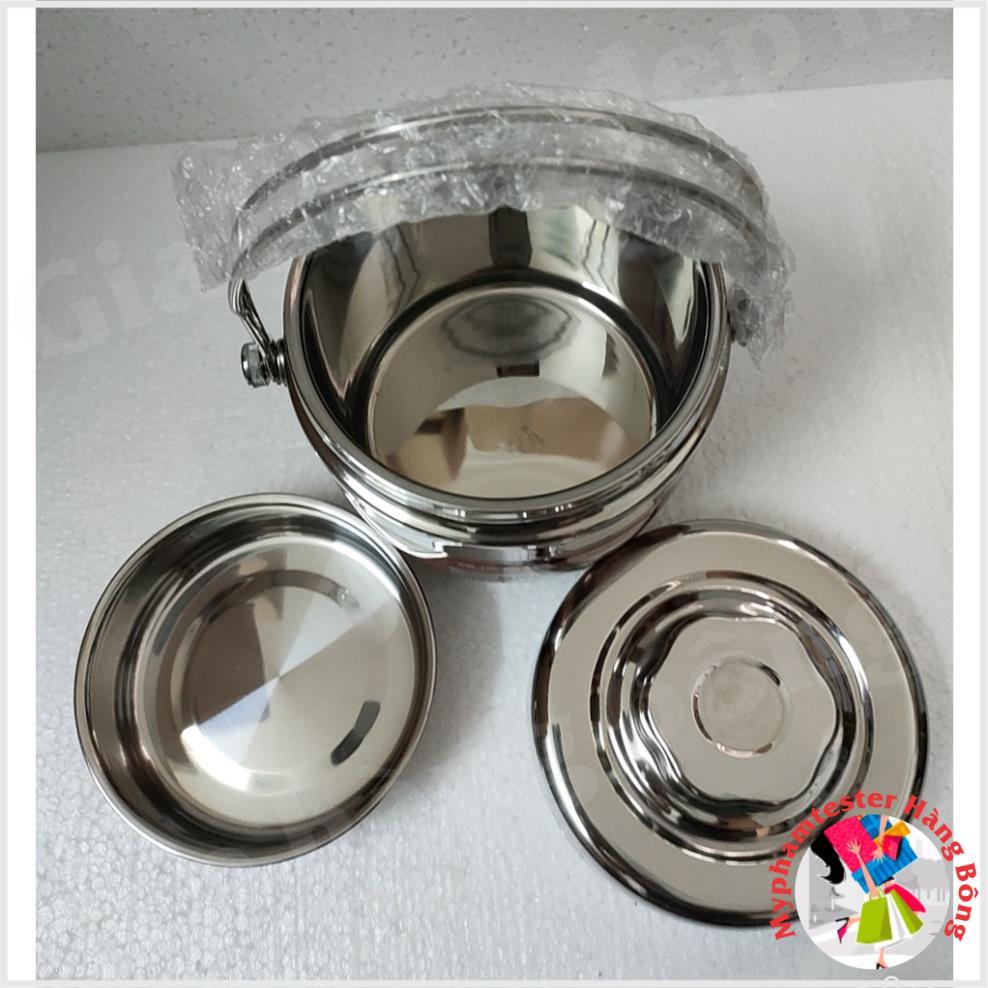 CẶP LỒNG TÁO INOX 304 CAO CẤP 2 NGĂN CÓ DUNG TÍCH 1,2L - 1,5L