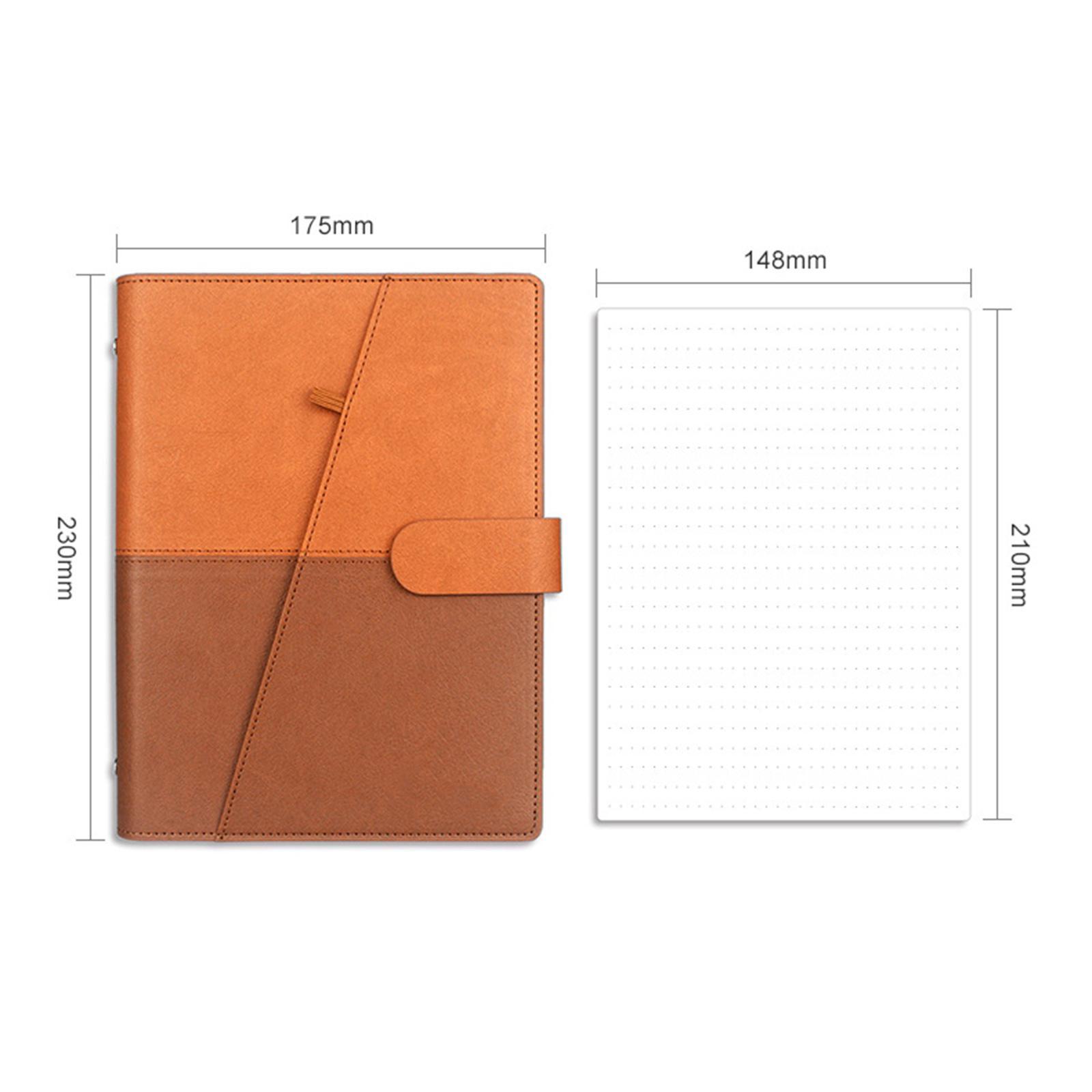 2pcs PU Leather Erasable Notebook with Pen Smart for Journal Business