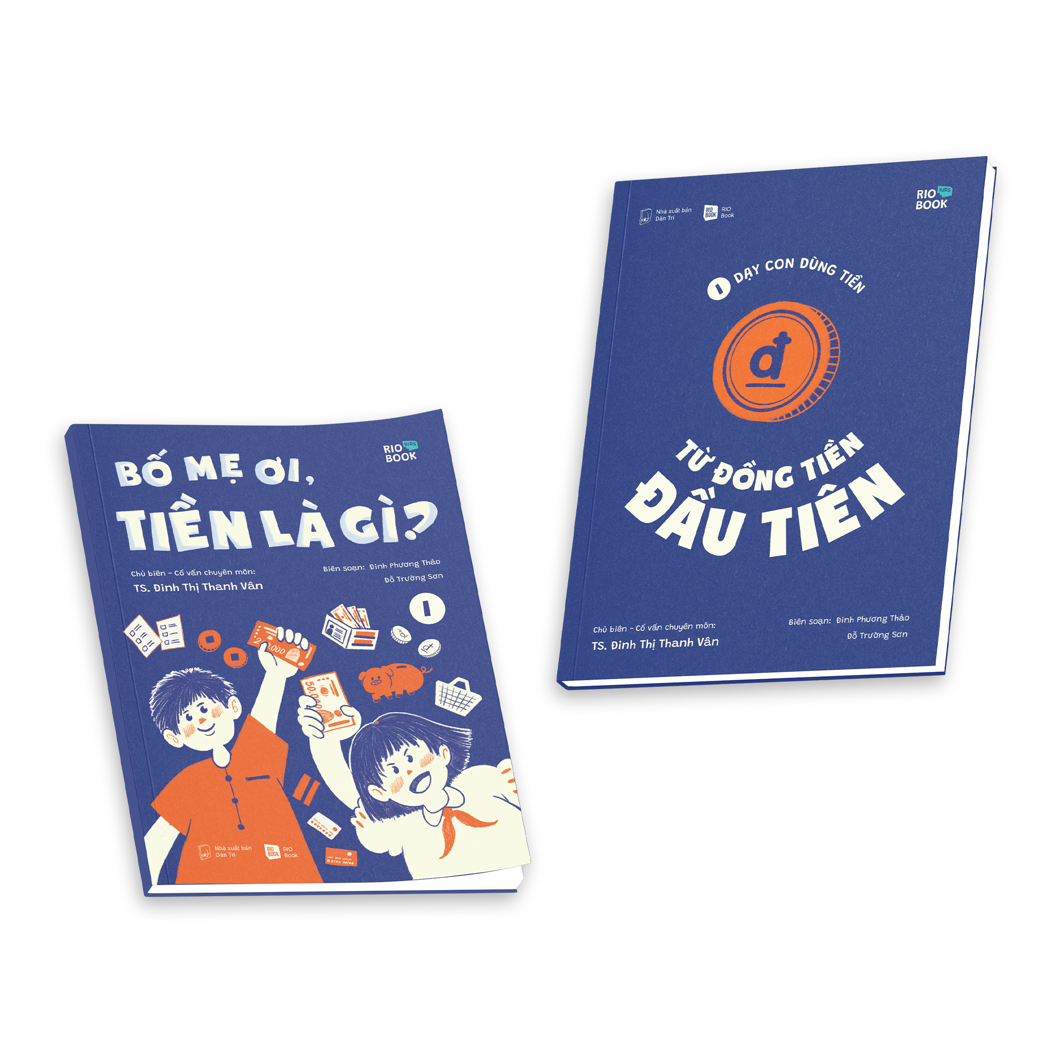 Bộ sách RIO Book KIDS: Bố mẹ ơi, dạy con dùng tiền