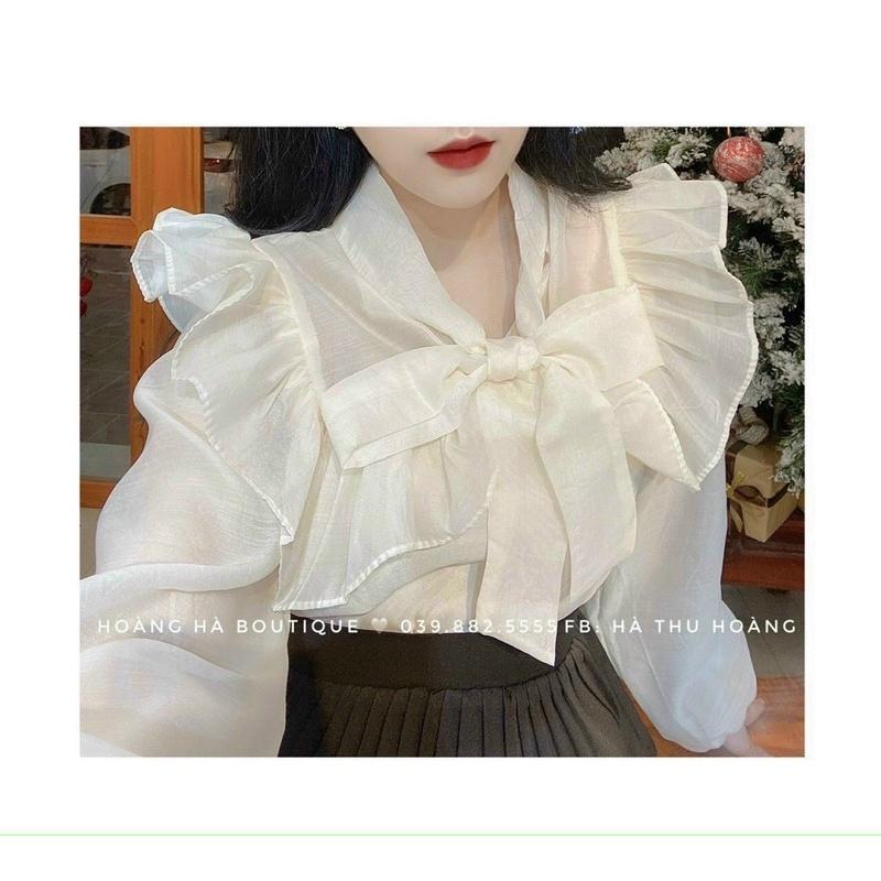 ÁO SƠ MI TƠ CỔ BÈO