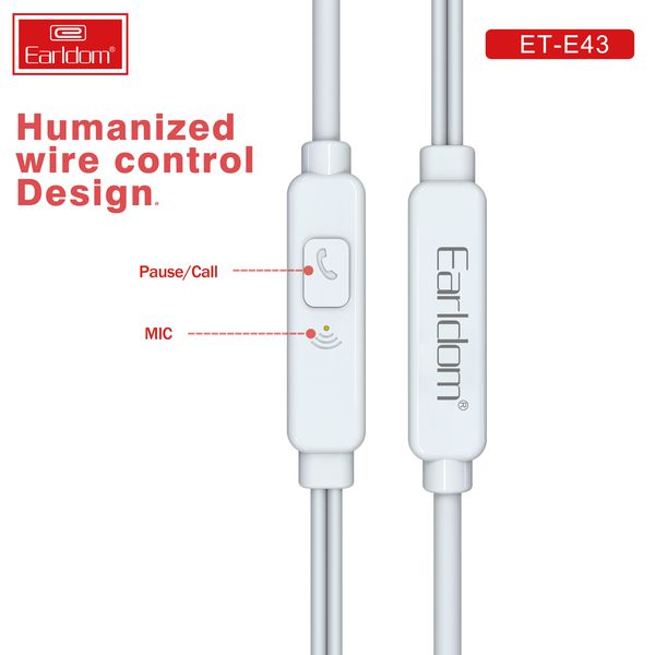 Tai Nghe Nhét Tai Có Dây Giảm Xóc Cân Bằng Jack Cắm 3.5Mm Phiên Bản Mới - Hàng Chính Hãng