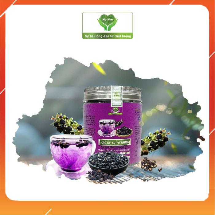 HẮC KỶ TỬ TỰ NHIÊN ( Trái Cây Của Sắc Đẹp Và Trường Thọ ) ( 200gr )