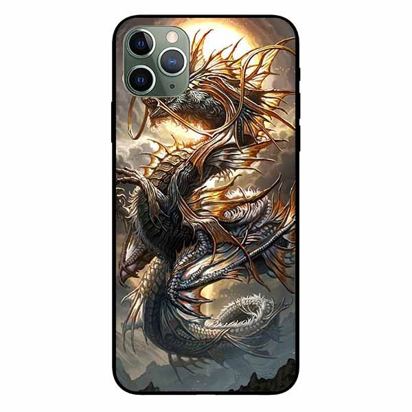 Ốp lưng in cho Iphone 11 Promax    Rồng Trăng