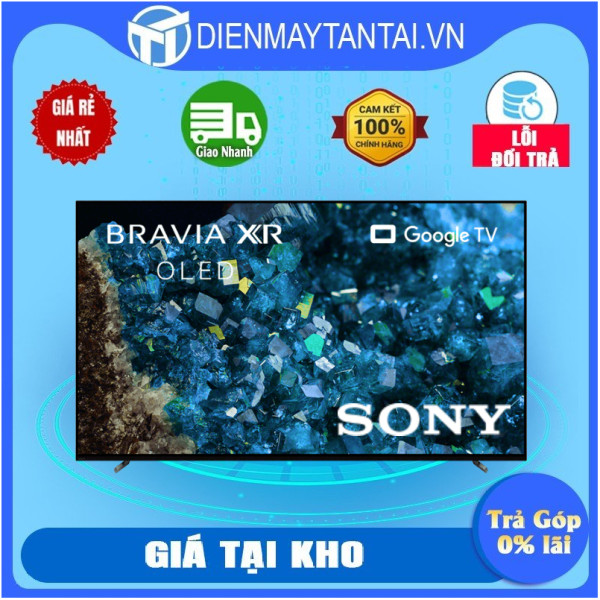 Google Tivi OLED Sony 4K 77 inch XR-77A80L - Model 2023