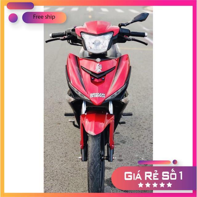 Tem rời exciter 150 Movistar đỏ đen 3 lớp ko bay màu bảo hành màu sắc vĩnh viễn
