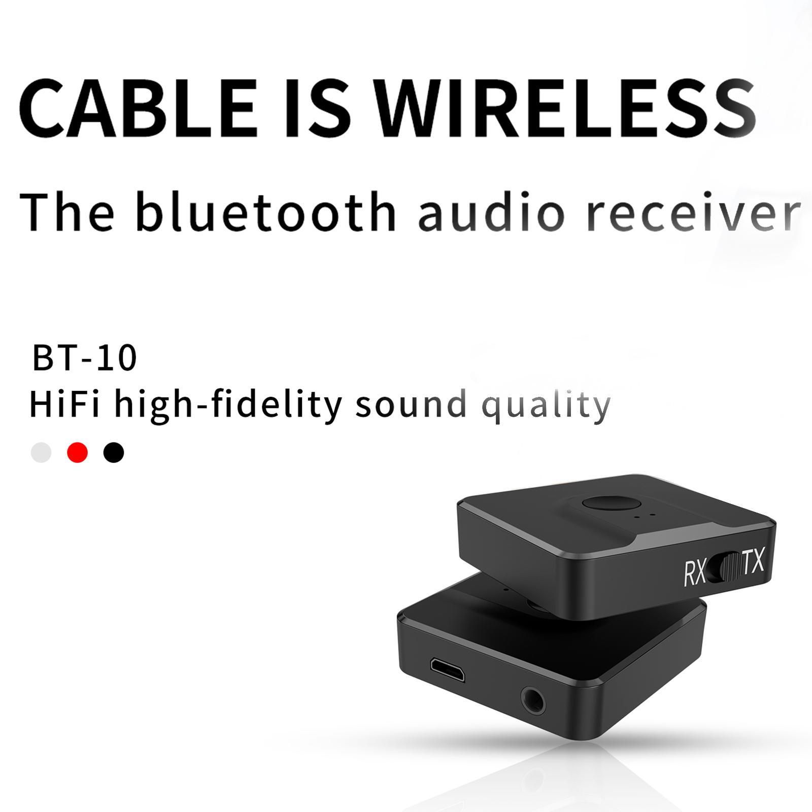 5.0 Transmitter Receiver Stereo Music Audio Adapter For Stereo System