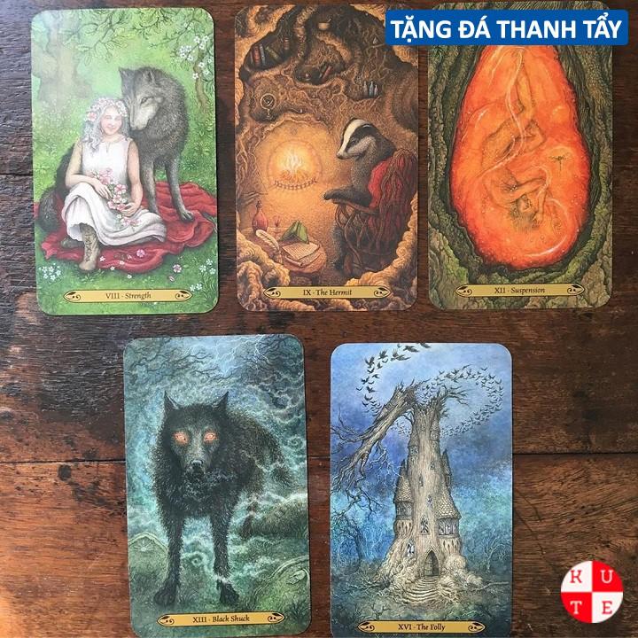 Bài Tarot Forest Of Enchantment 78 Lá Bài Tặng File Tiếng Anh Và Đá Thanh Tẩy