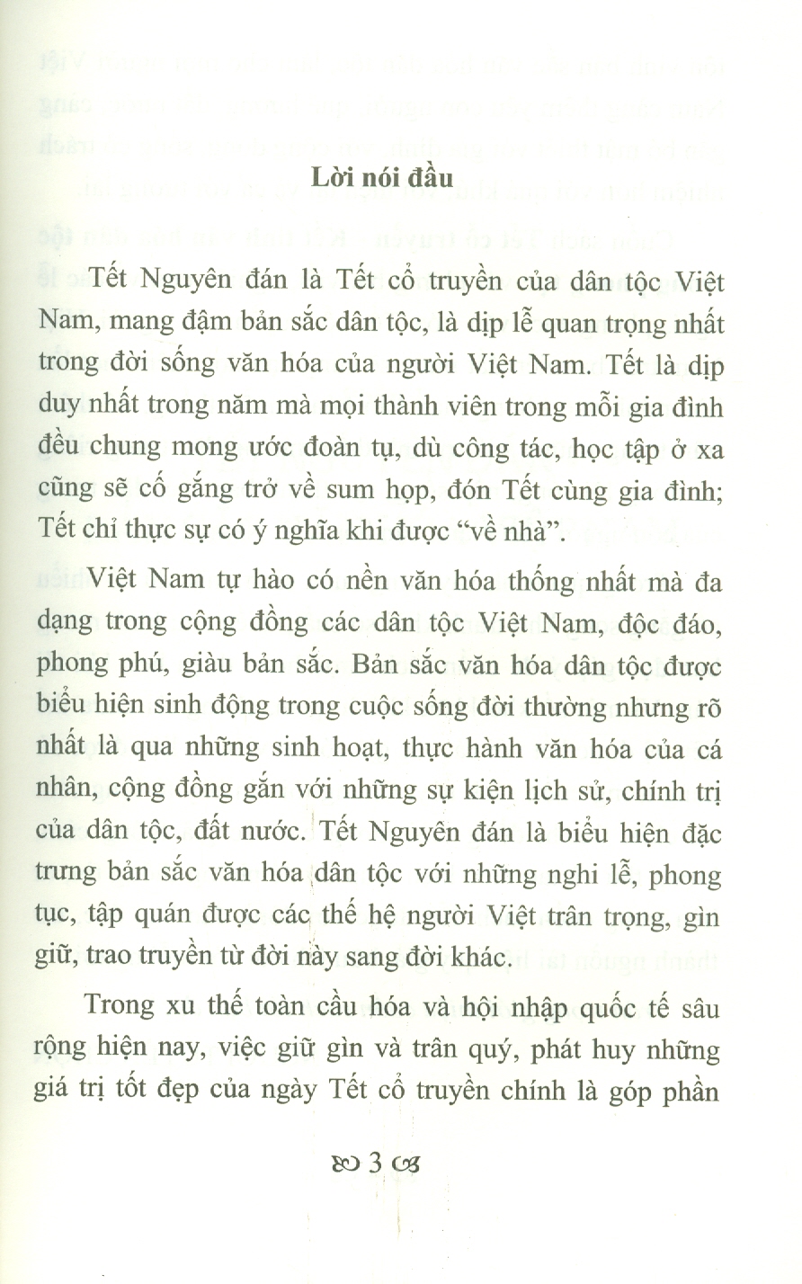 Tết Cổ Truyền - Kết Tinh Văn Hoá Dân Tộc Trong Phong Tục