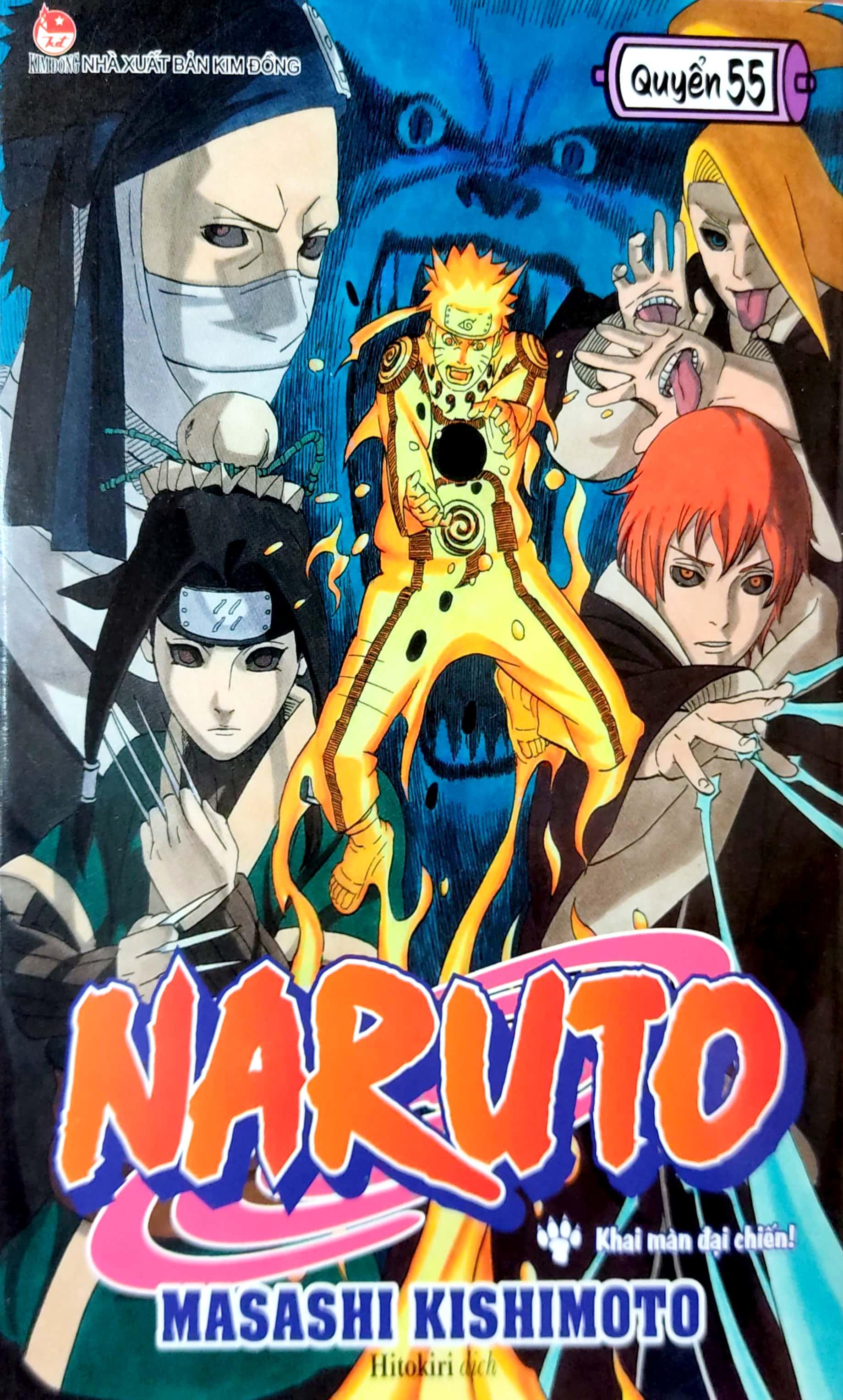 Naruto - Tập 55: Khai Màn Đại Chiến! (Tái Bản 2022)