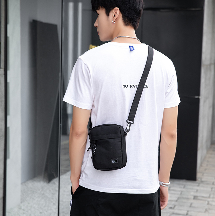 Túi Nam Đeo Chéo Mini Vải Oxford Cao Cấp Chống Nước Nhiều Ngăn Đa Năng T34