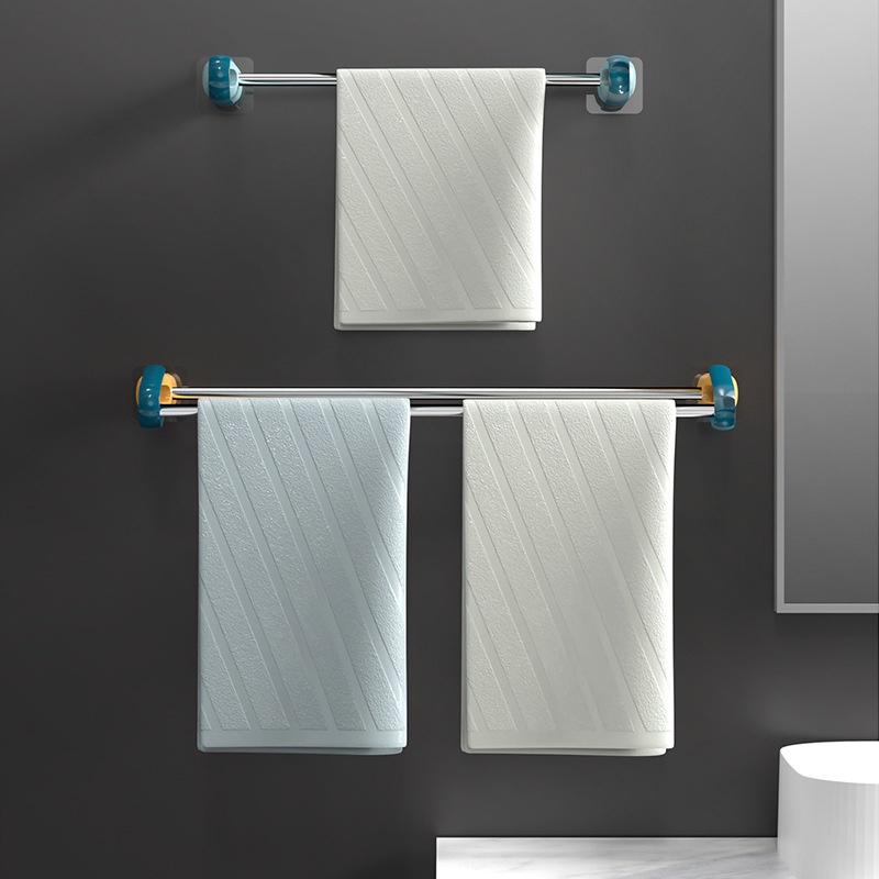 Giá treo khăn tắm gắn tường không cần khoan tiện lợi bền bỉ