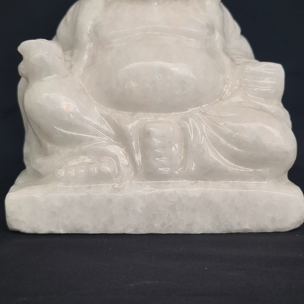 Bộ Thần Tài Thổ Địa - Đá Trắng - 16Cm - Mx