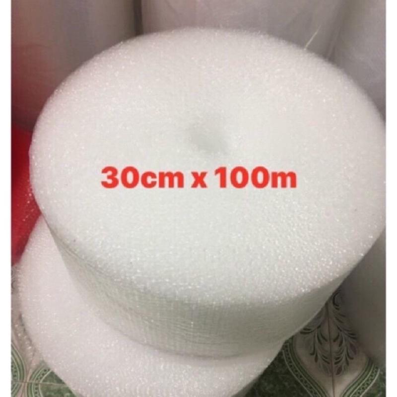 Cuộn 10m Xốp nổ bọc hàng 30cm loại dày