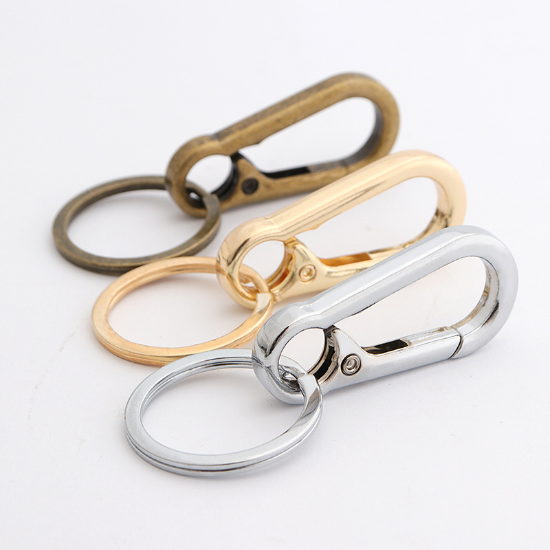 Móc Khóa Cài Thắt Lưng Cho Nam Treo Chìa Khóa Xe Bằng Đồng ( Móc Đai Lưng Móc Đỉa Quần Carabiner )