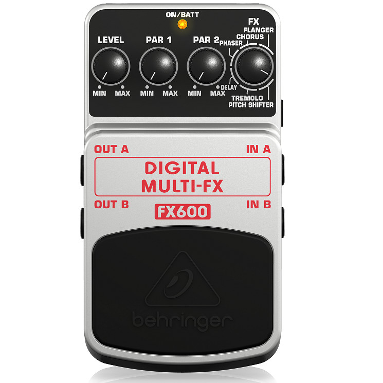 BEHRINGER FX600 - Digital Stereo Multi-Effects Pedal - PEDAL - FUZZ- Hàng chính hãng