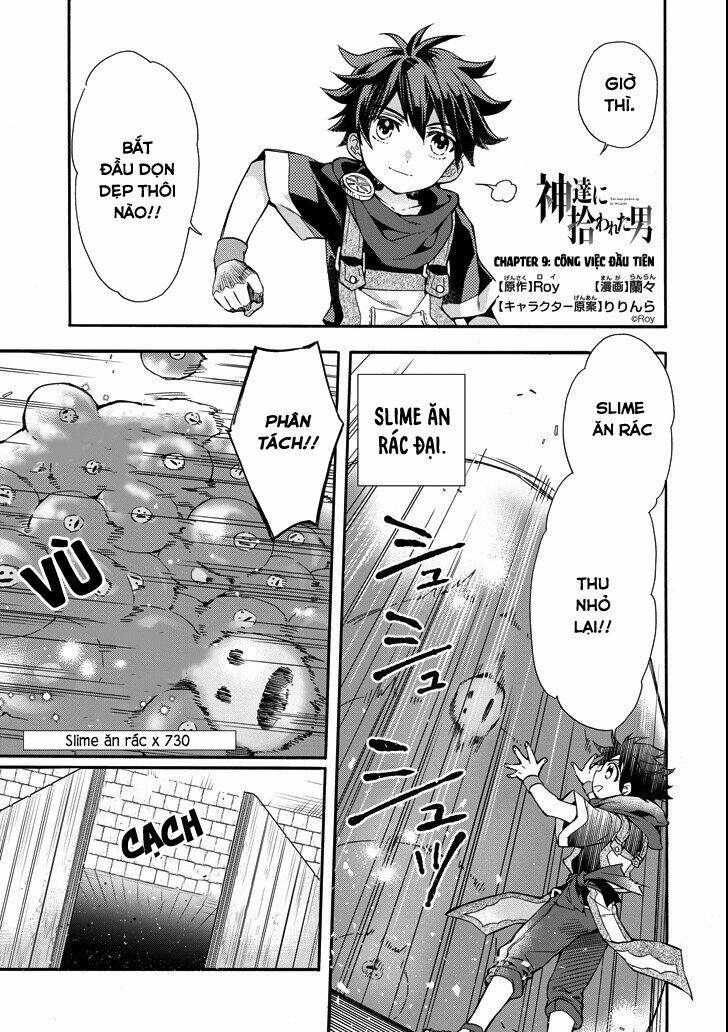 người đàn ông được chọn bởi các vị thần chapter 9 1