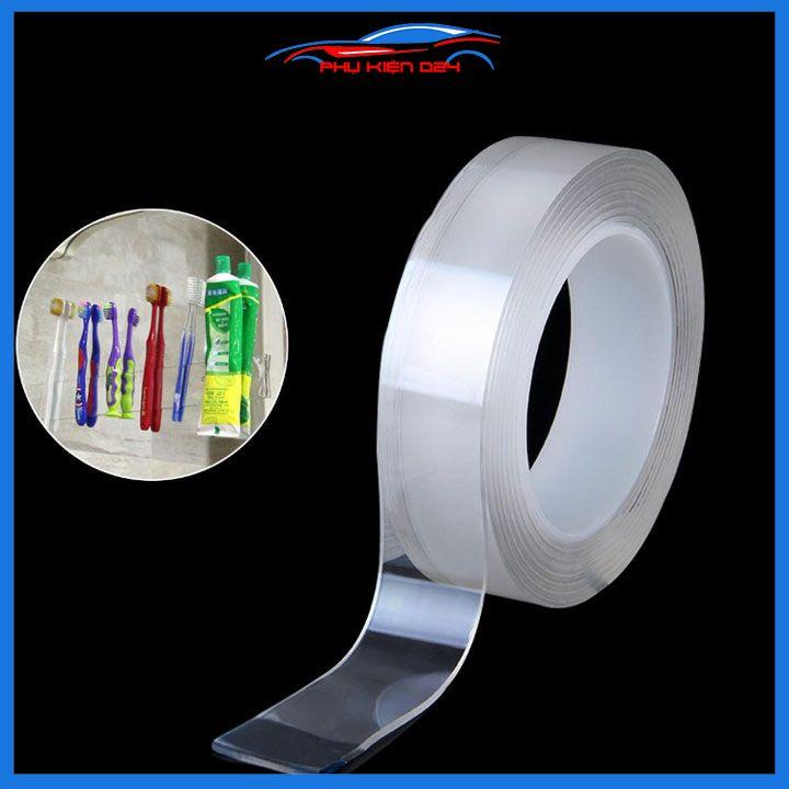Băng dính ma thuật 1 mặt siêu dính - Băng dính đa năng thông minh dài 3 mét rộng 2cm