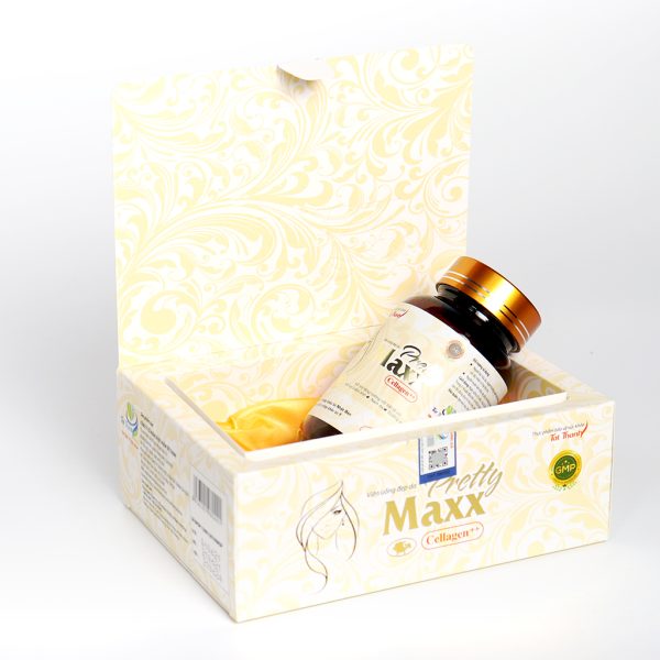 TPBVSK Viên uống đẹp da Pretty Maxx Cellagen++ Hộp 30 Viên