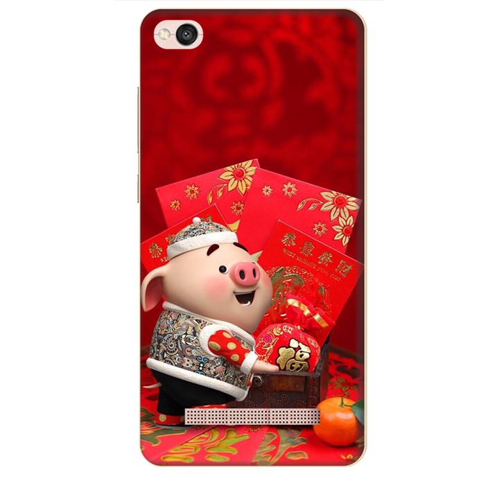 Ốp lưng dành cho điện thoại XIAOMI REDMI 4A Heo Lì Xì