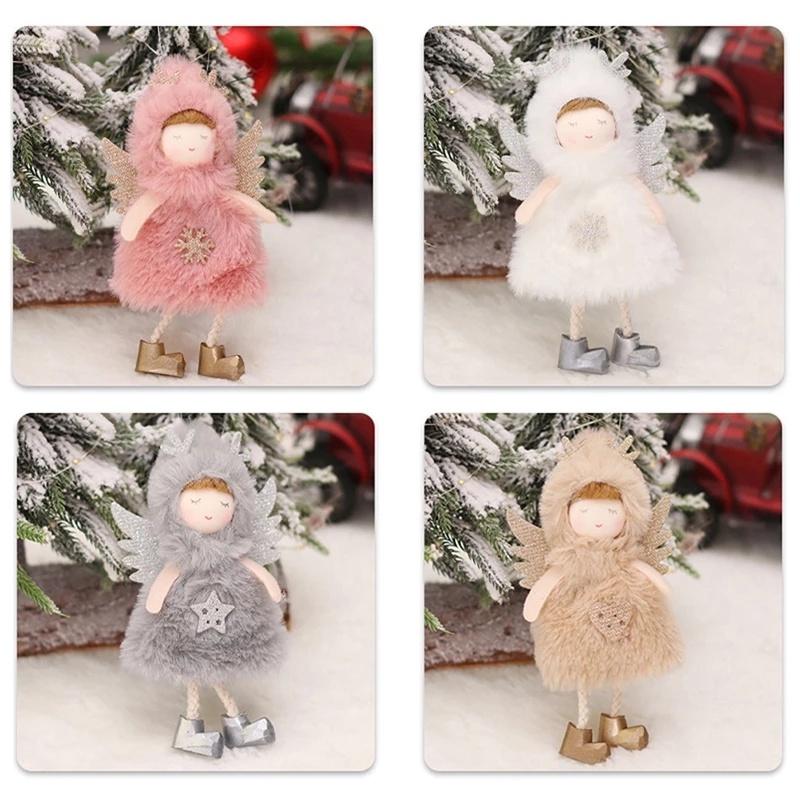 Phụ Kiện Trang Trí Cây Thông Giáng Sinh Hình Sừng Hươu Hoạt Hình Chất Lượng Cao DIY