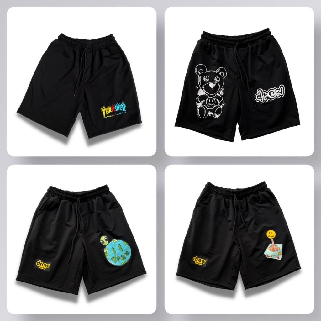 Quần Short Thun Nam Mẫ THASHER - vải thun da cá - style trẻ trung năng động - SHOP MAYLAN