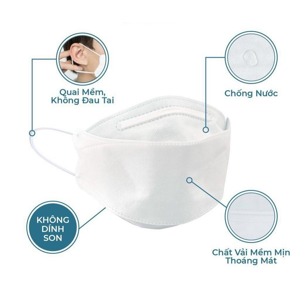 Khẩu trang kf94 4D, khẩu trang cá Ami tiêu chuẩn Hàn Quốc Happy Home
