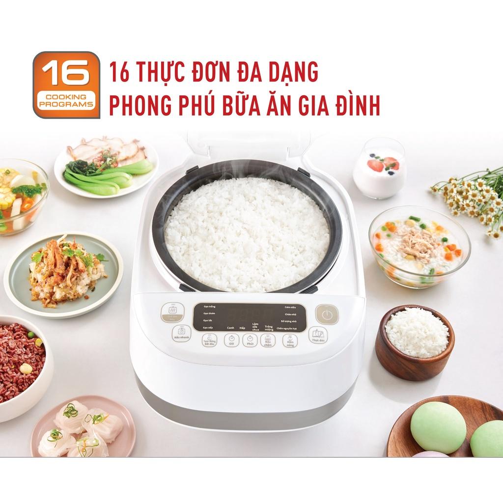 Nồi cơm điện tử cao tần Tefal RK808168 1.5L - 16 menu - BH 2 năm - Hàng Chính Hãng