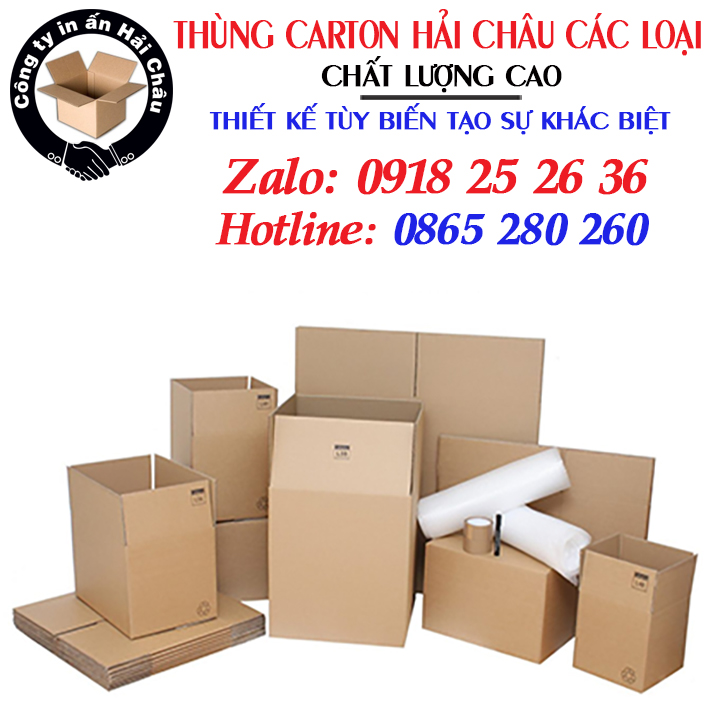 Combo 20 Thùng Carton 22x19x14cm - HC059 - Carton 3 lớp, Cứng Cáp, Tiện Lợi...