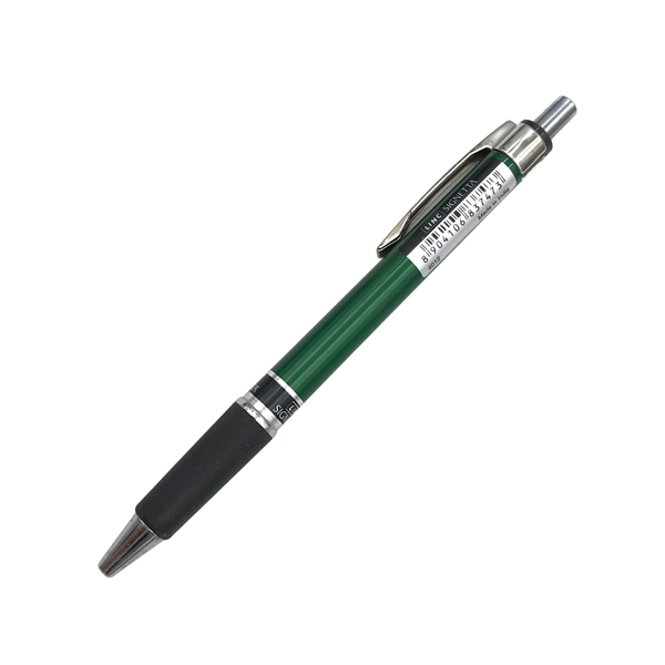 Bút Bi Bấm Linc Signette 0.7mm 4012 - Thanh Xanh Lá - Mực Đen