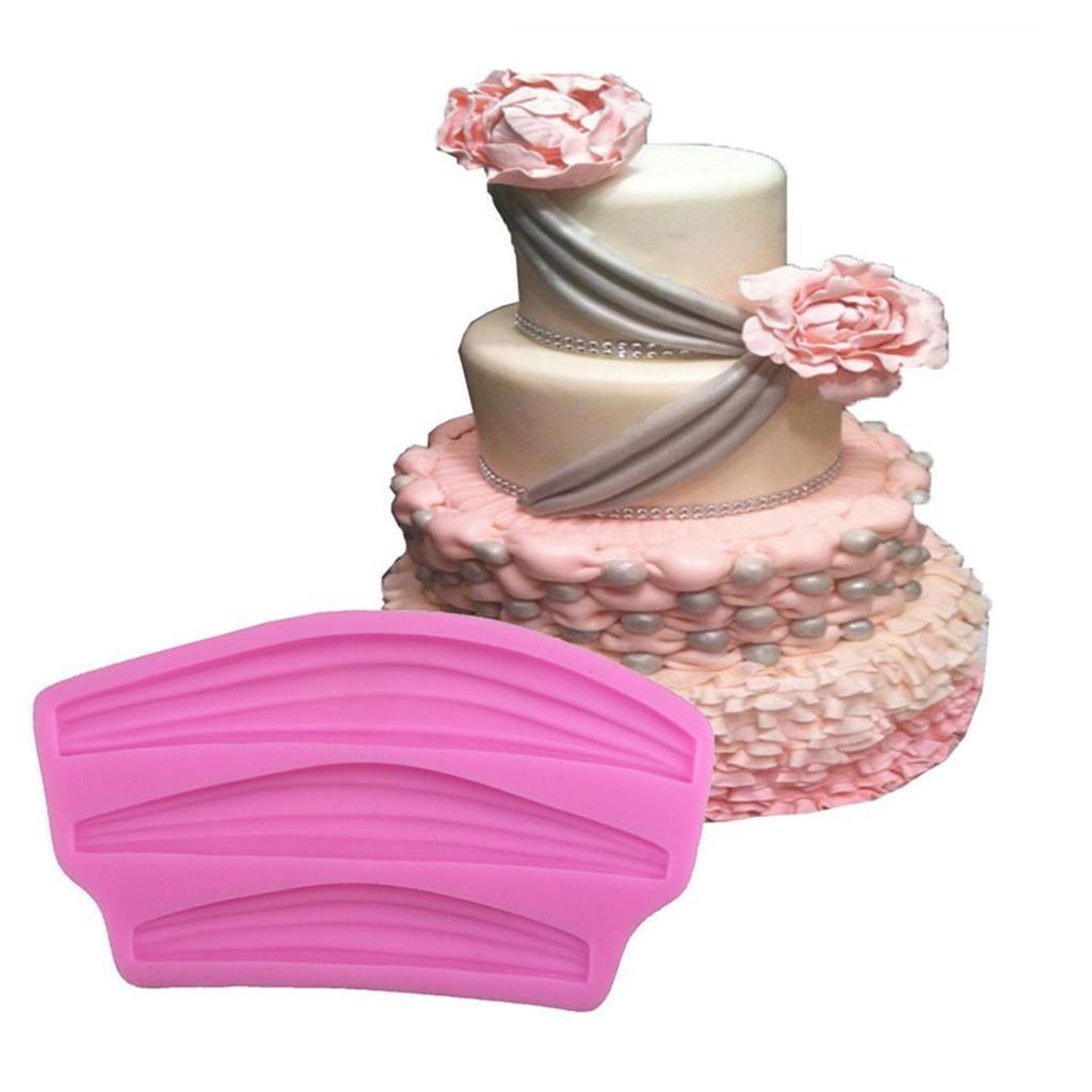 Silicone Fondant Cake Sugarcraft Decorating Mold Wedding Cake