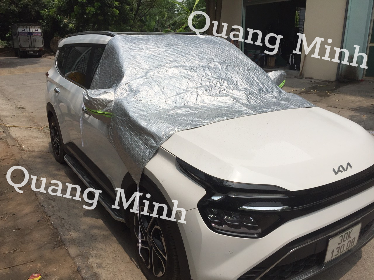 Ô Tô 4 Lớp ️ Cao Cấp Cách Nhiệt Chống Nóng ️ Có Chụp Gương Phản Quang.