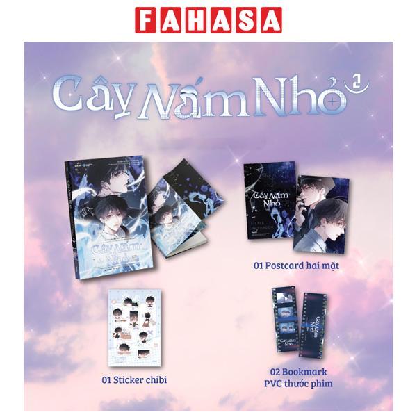 Sách - Cây Nấm Nhỏ - Bản Truyện Tranh - Tập 2 - Tặng Kèm 2 Bookmark PVC + 1 Postcard + 1 Tấm Sticker Chibi