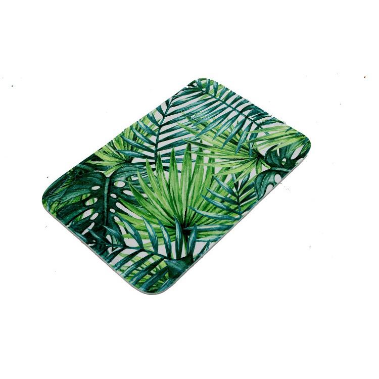 Thảm lau chân 3D thảm trang trí chống trơn trượt, siêu thấm, dày mịn 40*80