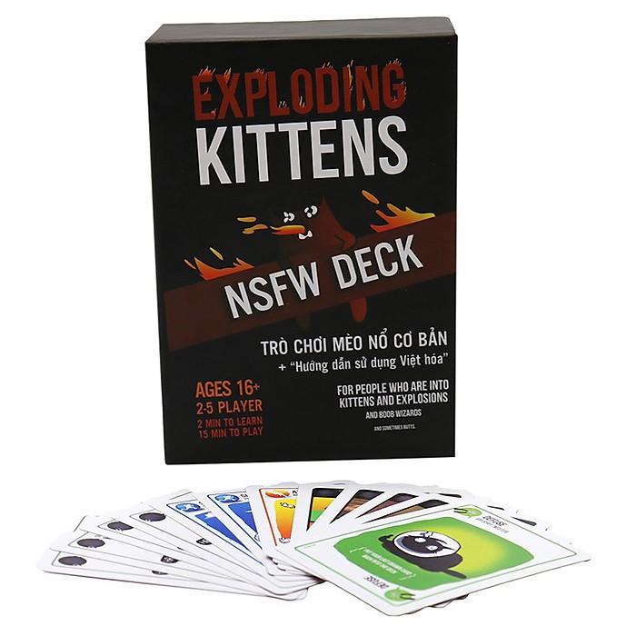 Mèo nổ đen Exploding kittens