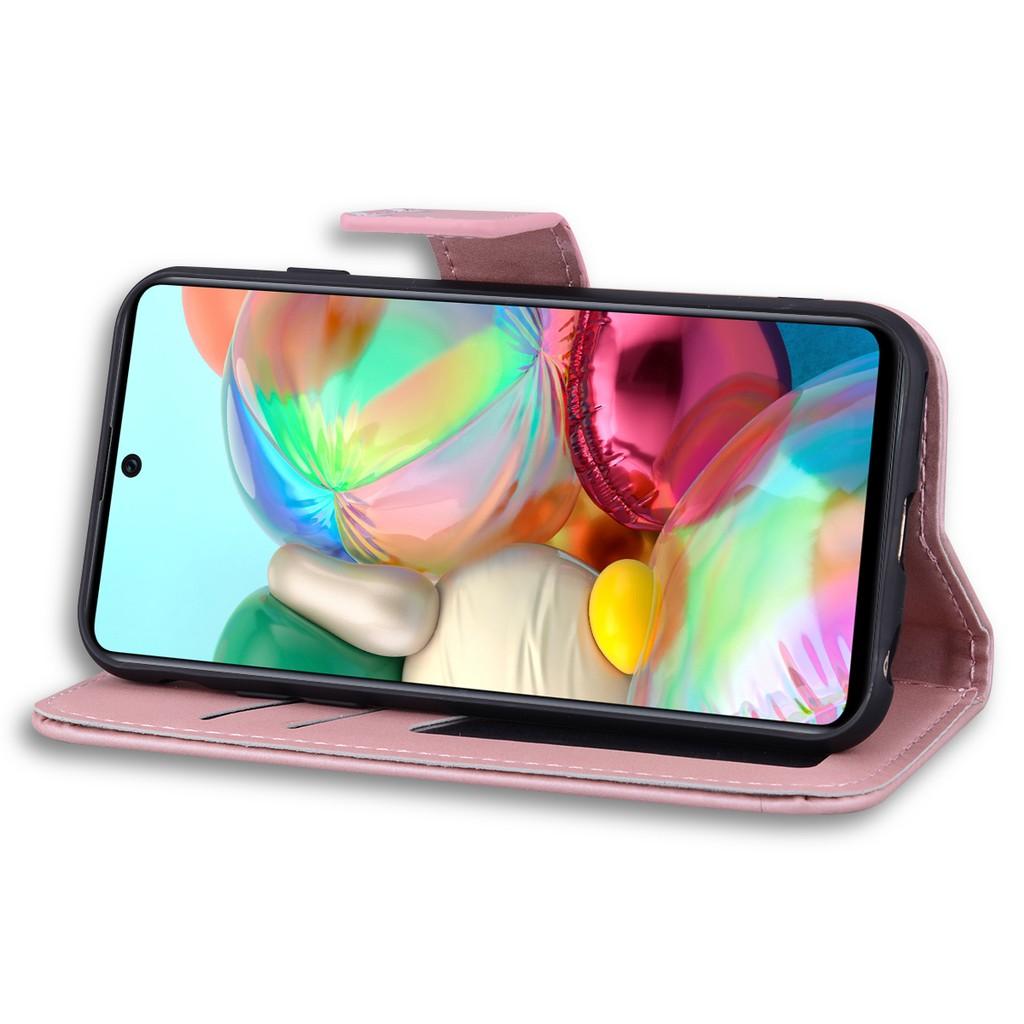 Ốp điện thoại ví da có ngăn đựng thẻ cho Samsung Galaxy Note20 Ultra S20 Ultra S20 Plus S20+ S20 FE S20 Lite A71 A51