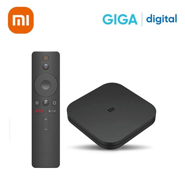 Tivi box Xiaomi Mi Box S EU 4K- Tiếng Việt - Hàng Chính hãng - PFJ4086EU