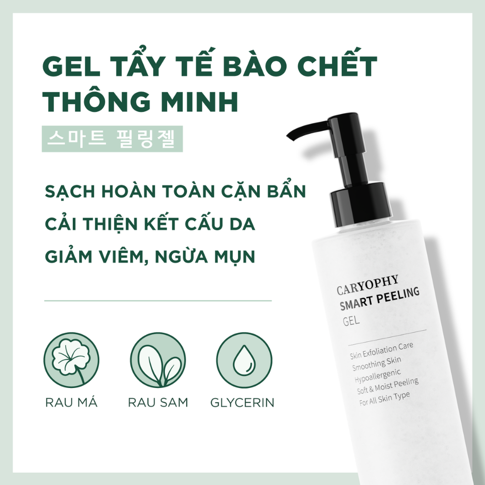 Tẩy da chết Caryophy Smart Peeling Gel 250ml