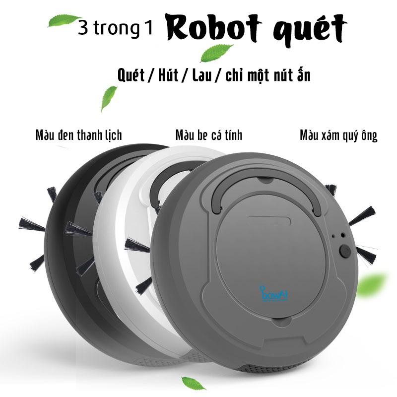 Robot Làm Sạch 3 Trong 1 OneTouch (Quét/Hút/Lau)