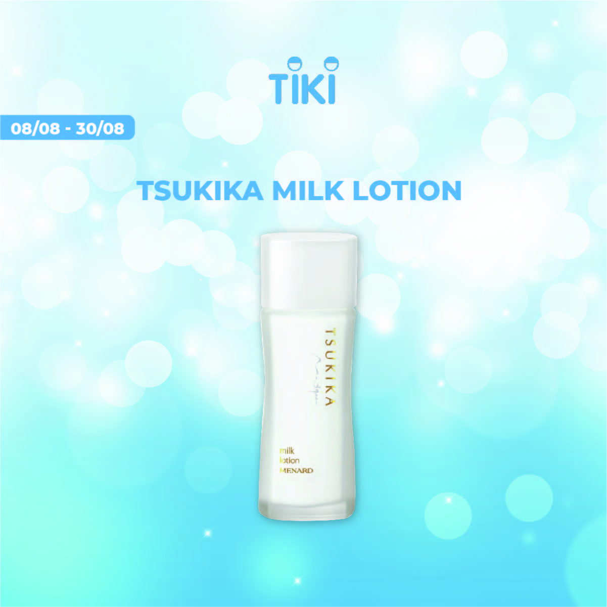 Sữa dưỡng ẩm ngăn ngừa lão hóa sớm Menard Tsukika Milk Lotion 100ml