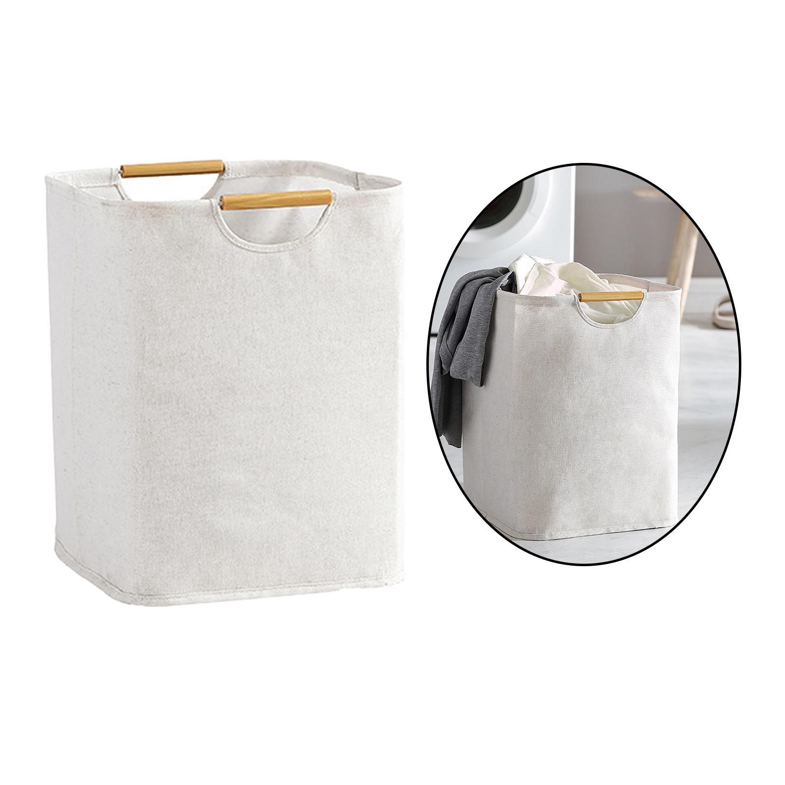 Portable Laundry Basket Waterproof Cloth Laundry Washing Hamper Storage S