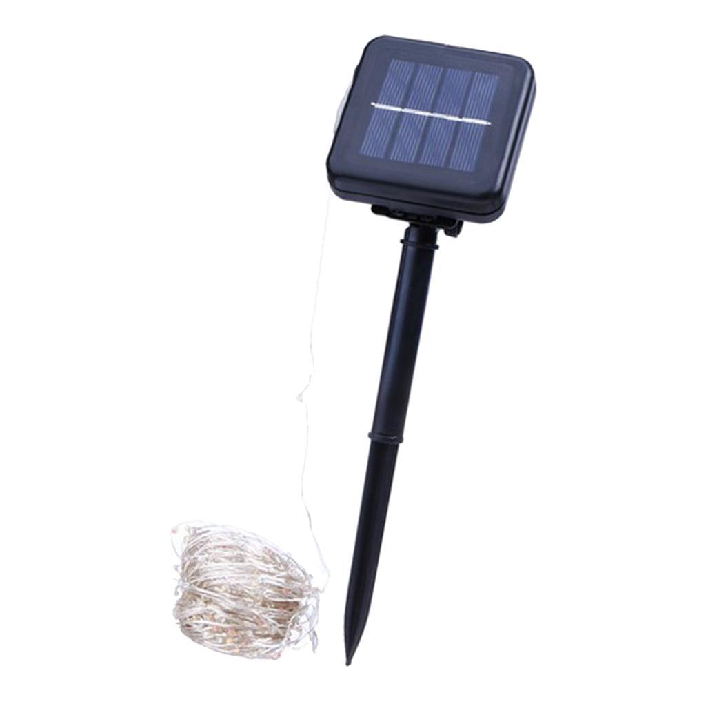 Outdoor Solar Powered 22m 200 LED String Lights Waterproof Lamp