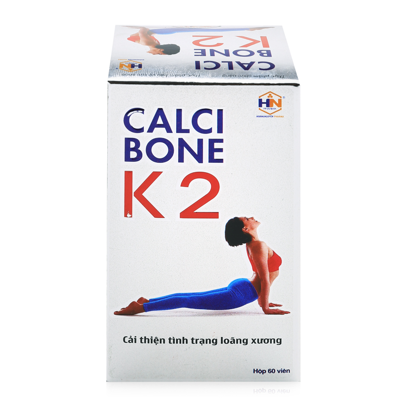 Thực phẩm chức năng Chống loãng xương, thoái hóa khớp, bổ sung Canxi - Calci Bone K2