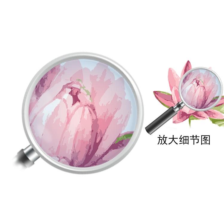 Decal Dán Kính Cao Cấp - Bông Sen Lớn