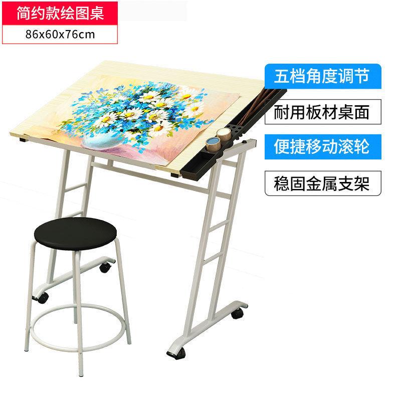 Phong cách mới nhất bàn vẽ bàn làm việc tranh có thể nâng kính nghệ thuật vẽ vẽ máy tính thiết kế bàn làm việc