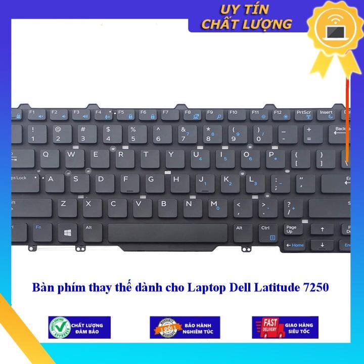 Bàn phím dùng cho Laptop Dell Latitude 7250  - Hàng Nhập Khẩu New Seal