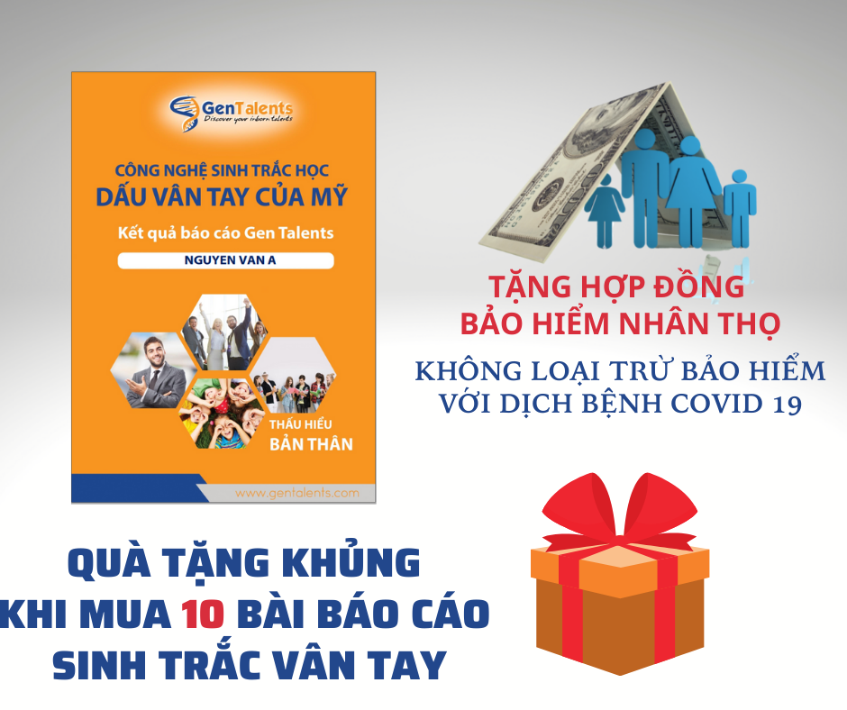 Sinh Trắc Vân Tay Gen Talents – Module Nâng Cao Năng Lực Học Tập