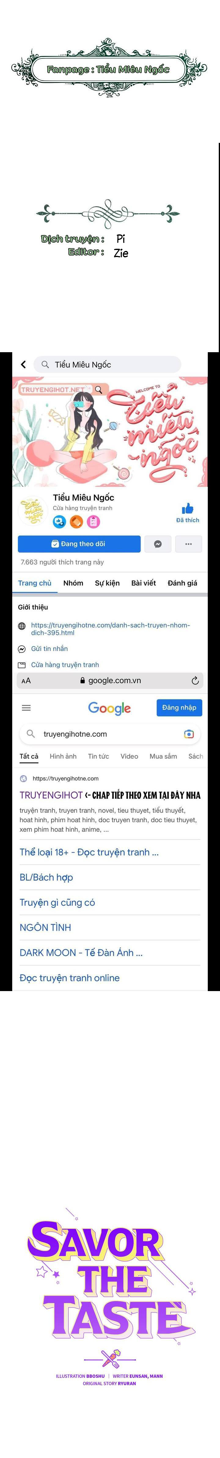 thưởng thức hương vị chapter 32 1