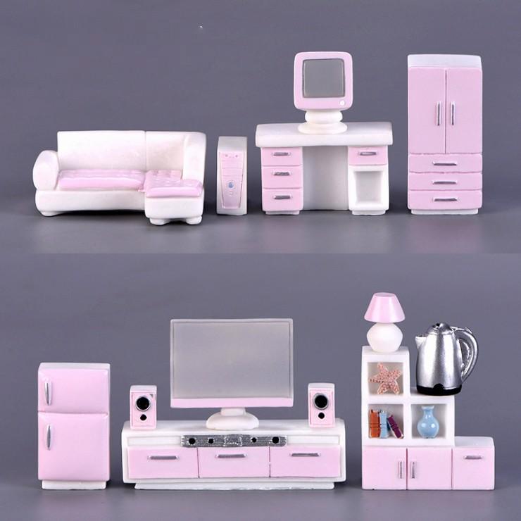 Mô hình các vật dụng gia đình  trang trí nhà búp bê, tiểu cảnh, DIY